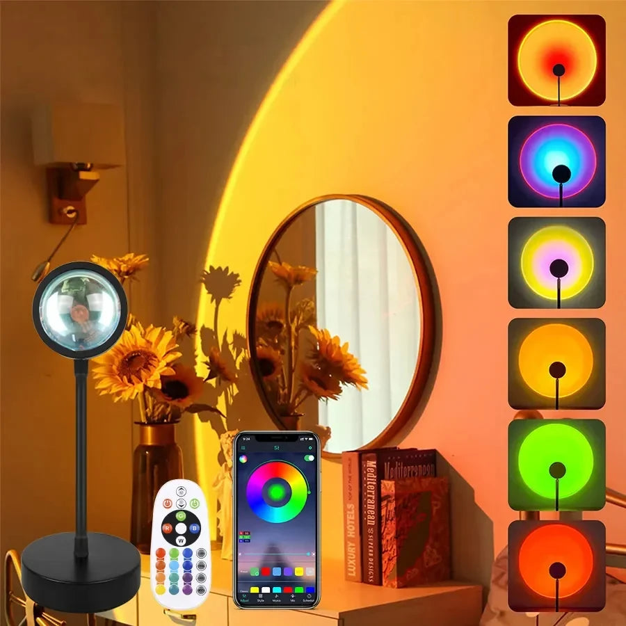 SERENE HOME / Sunset Projection Lamp – Serene Home